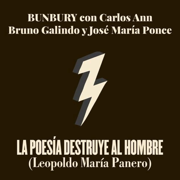 Enrique Bunbury - LA POES�A DESTRUYE AL HOMBRE - SINGLE