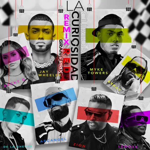 Myke Towers - LA CURIOSIDAD RED GRAND PRIX REMIX (FT. DJ NELSON, ARCANGEL, ZION & LENNOX, DE LA GHETTO, BRRAY)