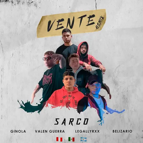 Valen Guerra - VENTE (REMIX) - SINGLE