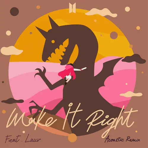 BTS - MAKE IT RIGHT ACOUSTIC REMIX (FT. LAUV) - SINGLE 