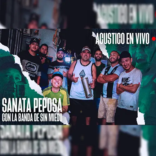 El Pepo - SANATA PEPOSA, NEGRO Y BORRACHO (FT. LA BANDA DE SIN MIEDO) - SINGLE