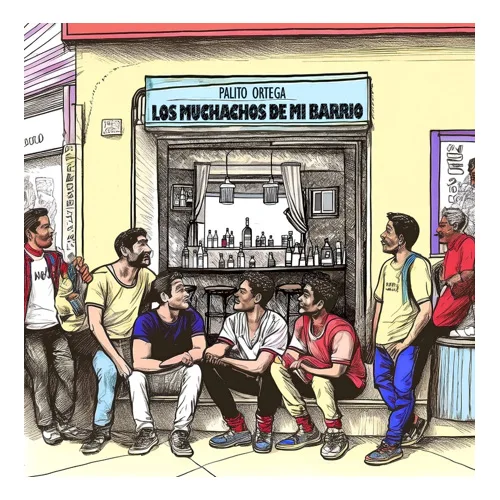 Palito Ortega - LOS MUCHACHOS DE MI BARRIO - SINGLE