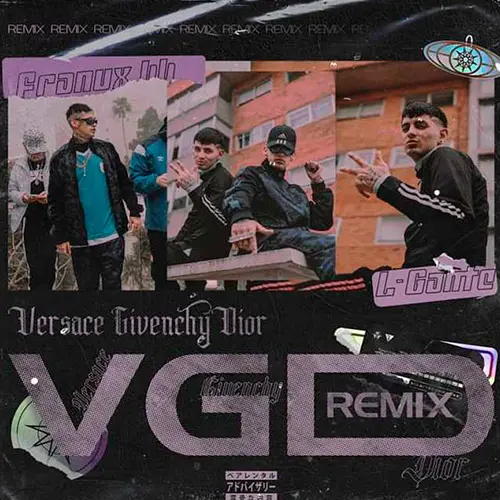 L GANTE - VERSACE, GIVENCHY, DIOR REMIX (FT. FRANUX BB) - SINGLE