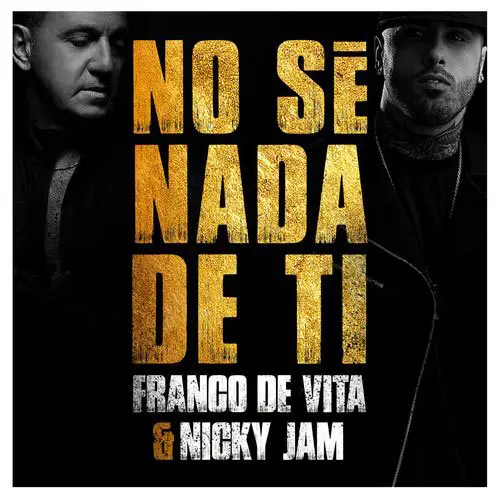 Franco De Vita - NO S NADA DE TI - SINGLE