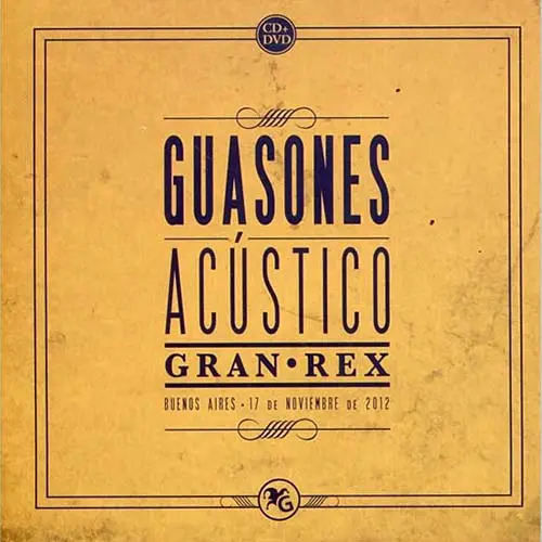 Guasones - ACSTICO GRAN REX 12 - CD