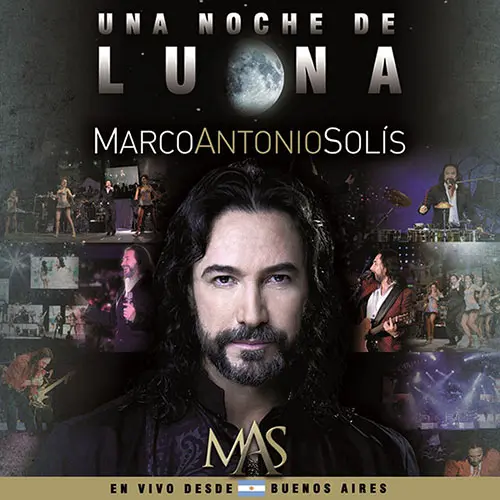 Marco Antonio Solis - UNA NOCHE DE LUNA - DVD