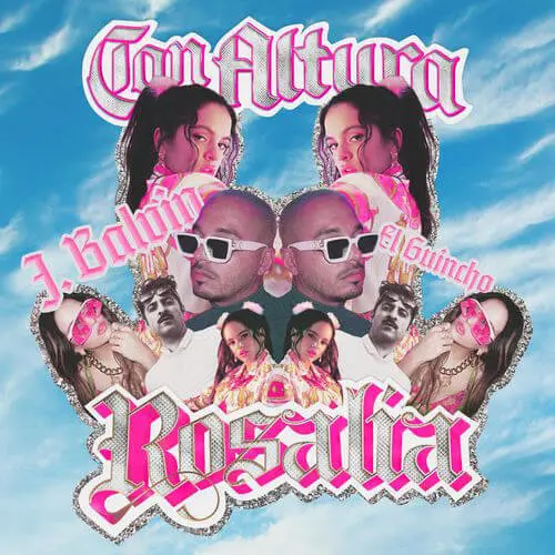 Todo el tiempo silencio Skalk CMTV - Letra CON ALTURA (FT. J BALVIN & GUINCHO) de Rosalía
