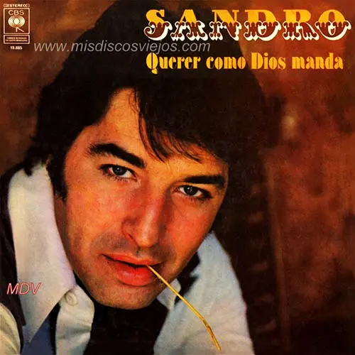 CD Sandro querer como Dios manda Sandroquerercomodios