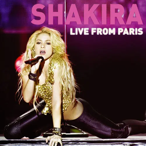 Shakira - LIVE FROM PARÍS - CD+DVD