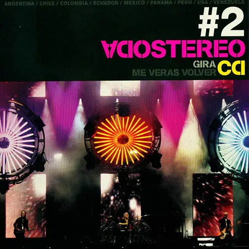 Soda Stereo - GIRA - ME VERAS VOLVER - CD 2