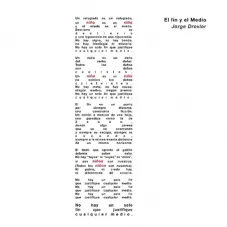 Jorge Drexler - EL FIN Y EL MEDIO - SINGLE