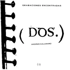 Andrés Calamaro - GRABACIONES ENCONTRADAS VOL II